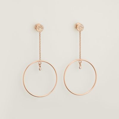Hermès Ex-Libris earrings | Hermès Mainland China